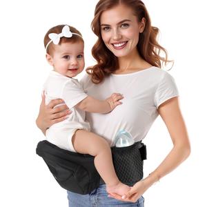 Baby Carrier Hip Seat, Mom’s Choice Award Winner, Advanced Large Capacity Pocket with Adjustable Waistband, Shock Absorption Hip Seat Surface for Newborns & Toddlers