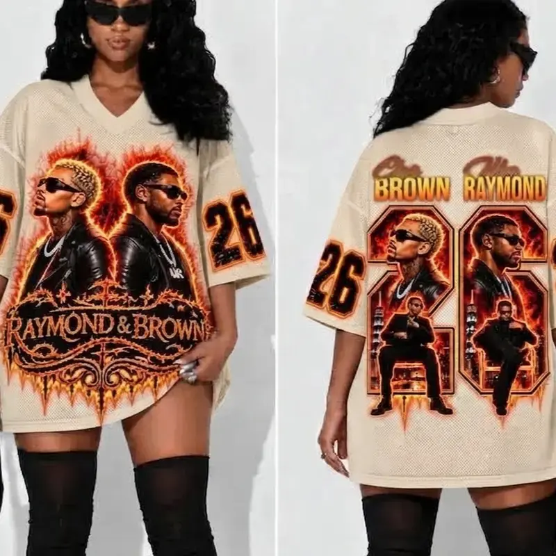 R&B Inspired Mesh Jersey | Black V-Neck Concert Shirt | Unisex sizing, Vintage Sports Shirt, Music Lover Gift, Concert Outfit Streetwear Shirt, Music Tour Fan Gift