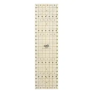 Quilters Select Acrylic Sewing Tool Kit Ruler - 6.5"x24", High-Precision, Easy-to-Read Markings, All Seasons Sewing Supply