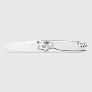 Kizer Pokiman CS AEB-L Clear Acrylic Outdoor Camping Knife, V3789A5 Lightweight Tools
