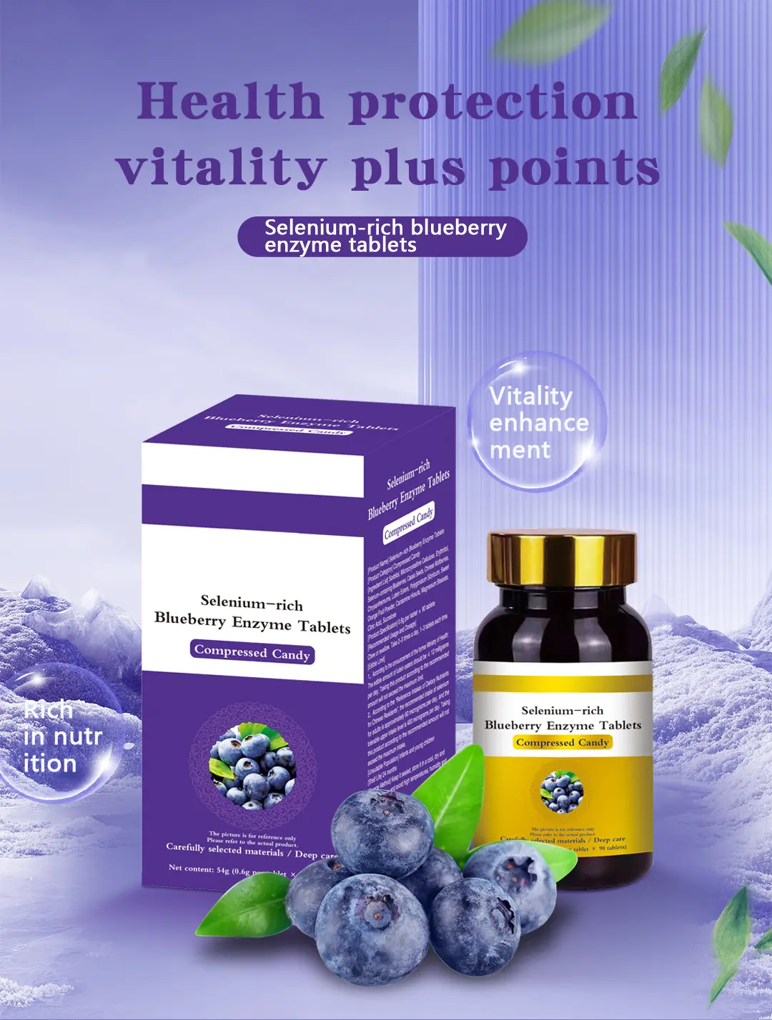 supplement Blueberry Extract Supplement | 150 Capsules | Blueberry Concentrate | Non-GMO, Gluten Free