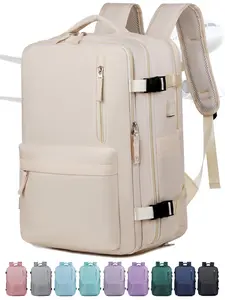 Anti-Theft Ryanair Cabin Luggage, Handbag Size 40x20x25 Cm, Travel Bag for Men & Women, Suitable for Easyjet Wizz Air Vueling, Garment Duffel Bag