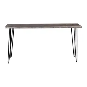 Nature's Edge Solid Acacia Counter Height Sofa Dining Table