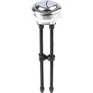 Toilet Push Button 48mm Thread Diameter Dual Push Flushing Button Adjustable Toilet Water  Button