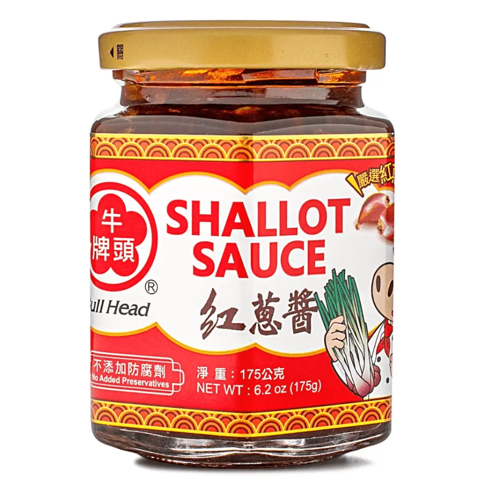 Bull Head Savory Shallot Cooking Sauce - 175g Ambient Condiments, Savory Sauce for Culinary Use