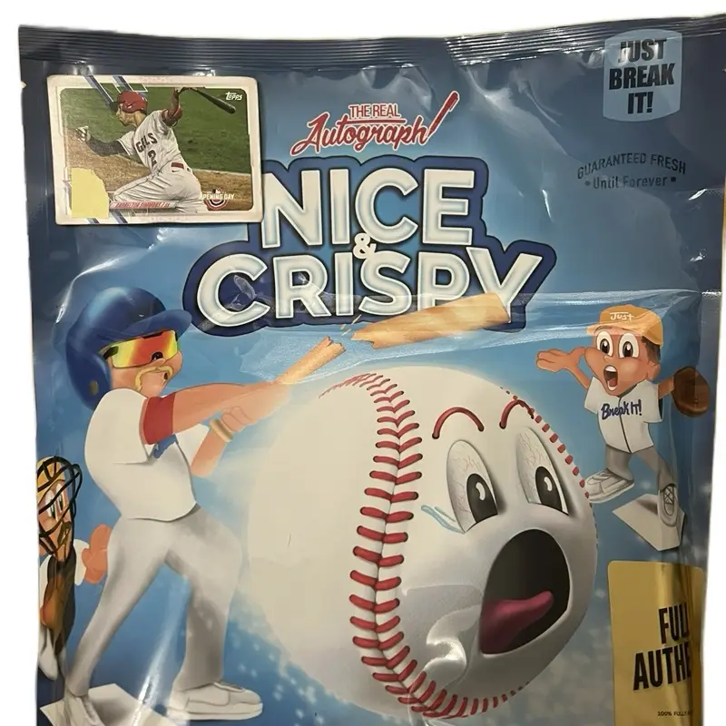 Salty 15 The Real Autograph Memorabilia Autographed Jersey 2021 Topps Chrome MLB Card