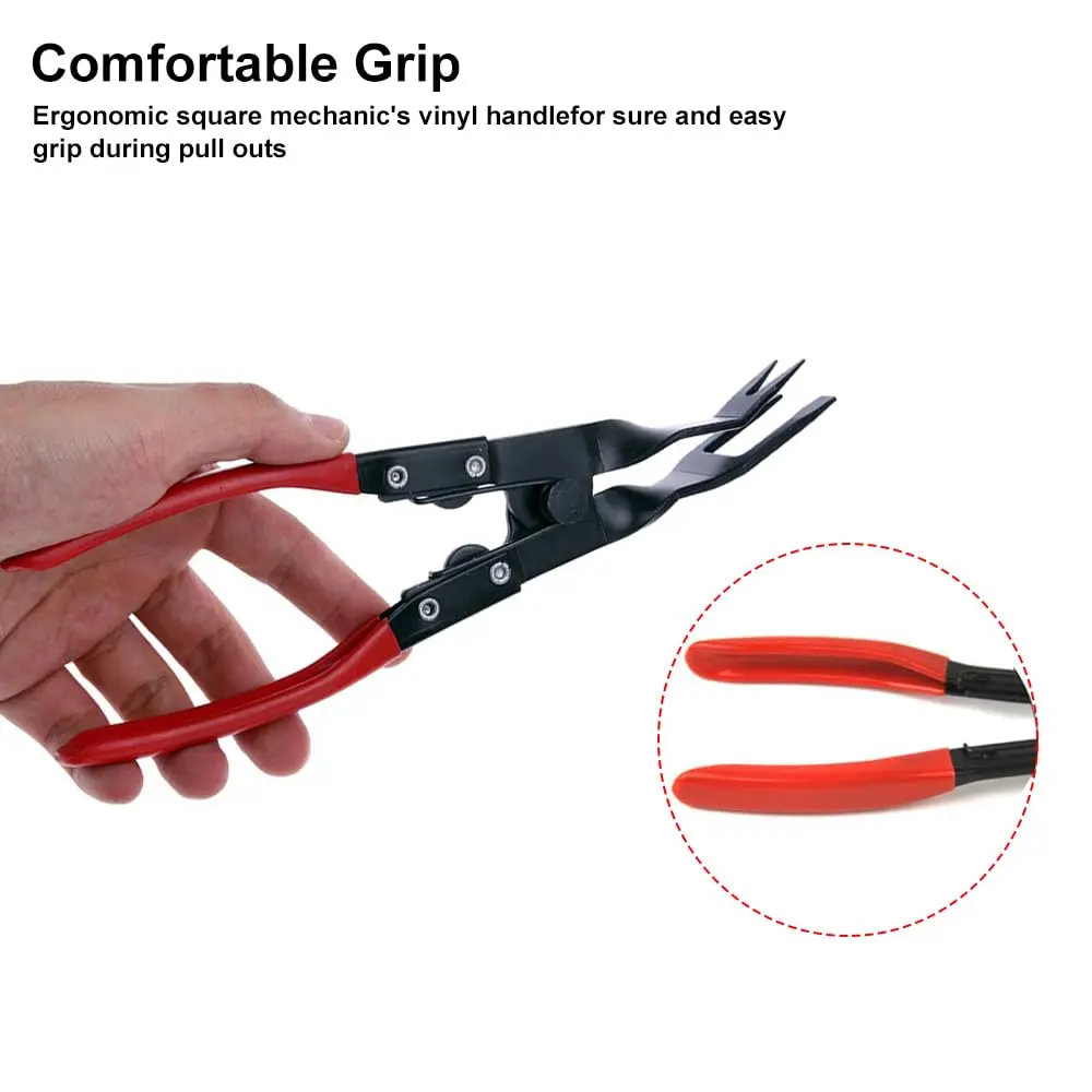 Automotive Trim Clip Removal Tool – Upholstery & Dashboard Panel Plier – Single 23.5cm