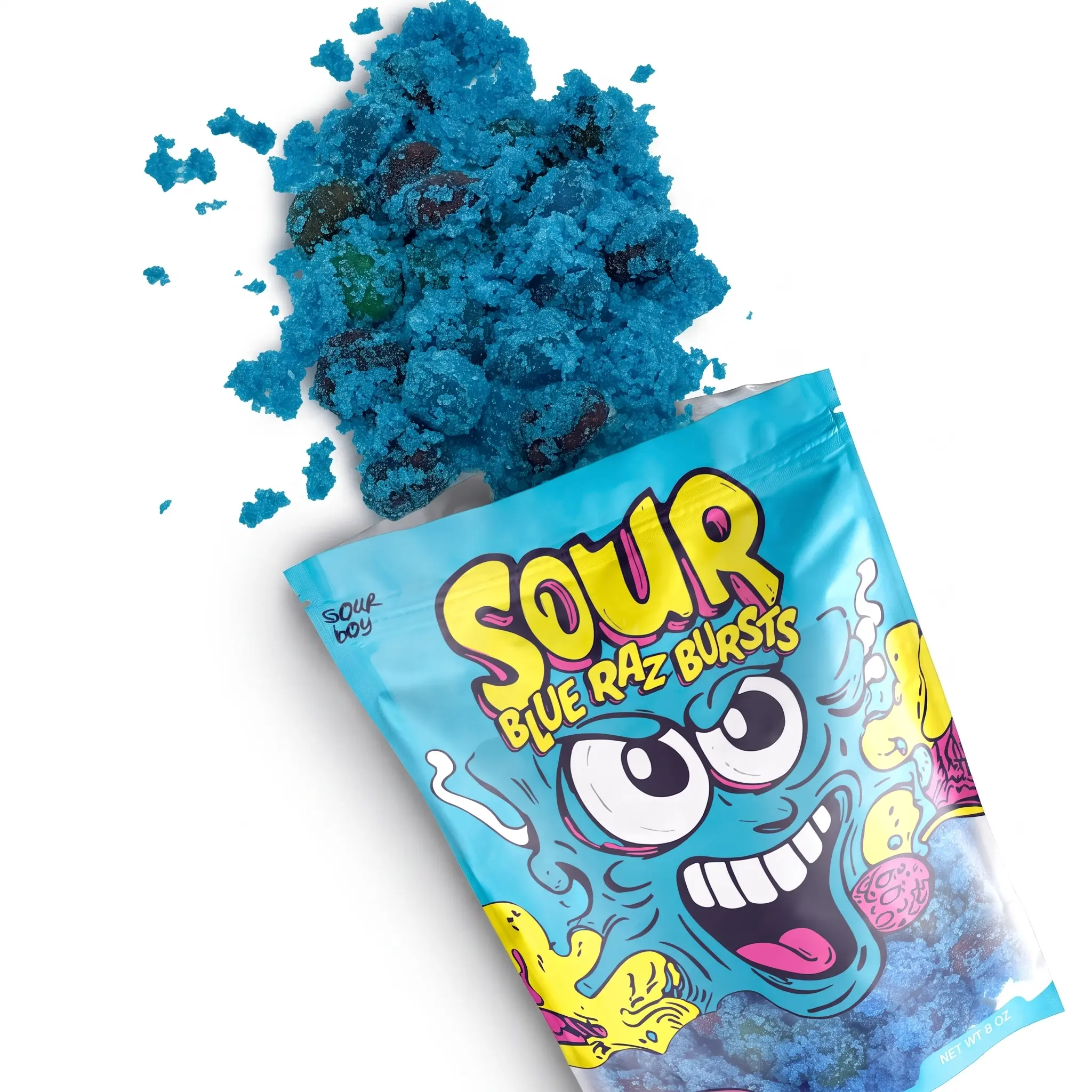 Sourboy Blue Razz Sour Gushers 8 oz