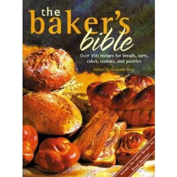 Used Helen The Baker's Bible Hardcover Book - Over 350 Baking Recipes for Breads, Tarts, Cakes, Cookies, Pastries - Collectible-Good for Baking Enthusiasts - English - Book Sales