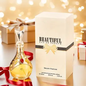 Sellion Parfums Beautiful Eau de Parfum Floral Woody 100ml Natural Spray 80% Vol Gift Boxed Perfume for Women