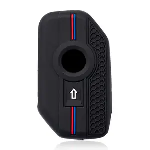 For BMW R1250GS/R1200GS/C400gt/F750GS/F850GS/K1600B/K1600GT/R1200RS/R1200RT/F900R/F900XR Motorcycle Key Case - Heavy-Duty Silicone Key with Keyhole, Vehicle Security