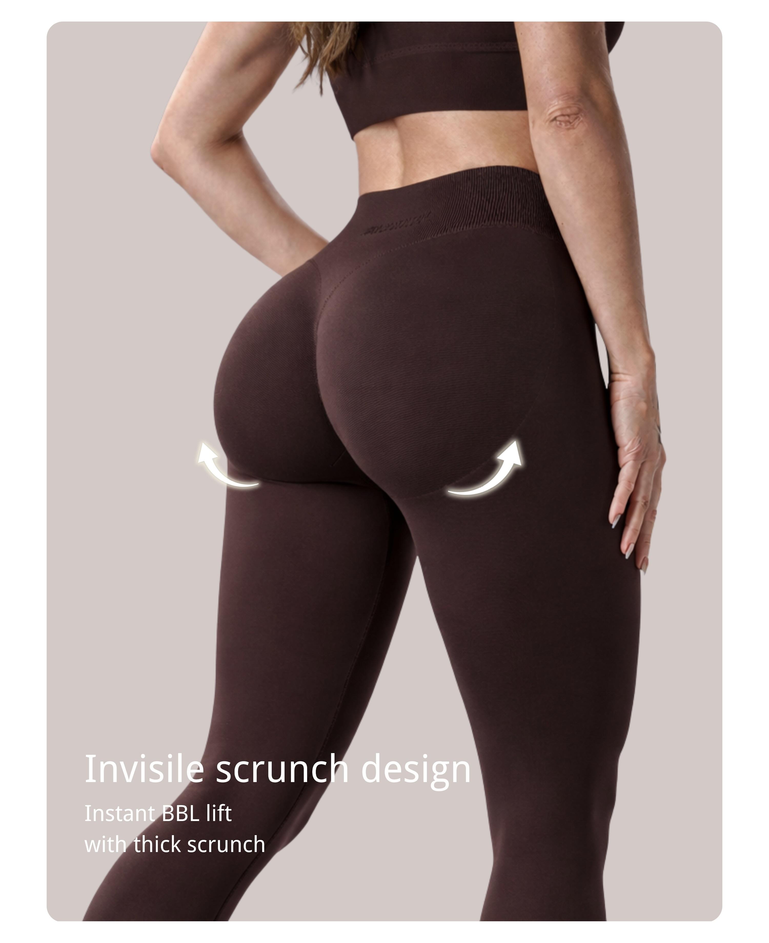 Coral Canton High Waisted Seamless Sports Leggings