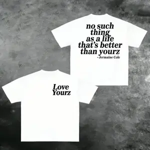 J Cole Dreamville Love Yourz Lyrics Graphic T-Shirt Version Two Cotton Tee Swap