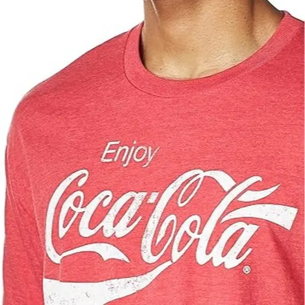Coca-Cola Men's Coke Classic Vintage Logo T-shirt