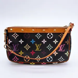 Pre-owned Louis Vuitton Pochette Accessories Pouch Monogram Multicolor
