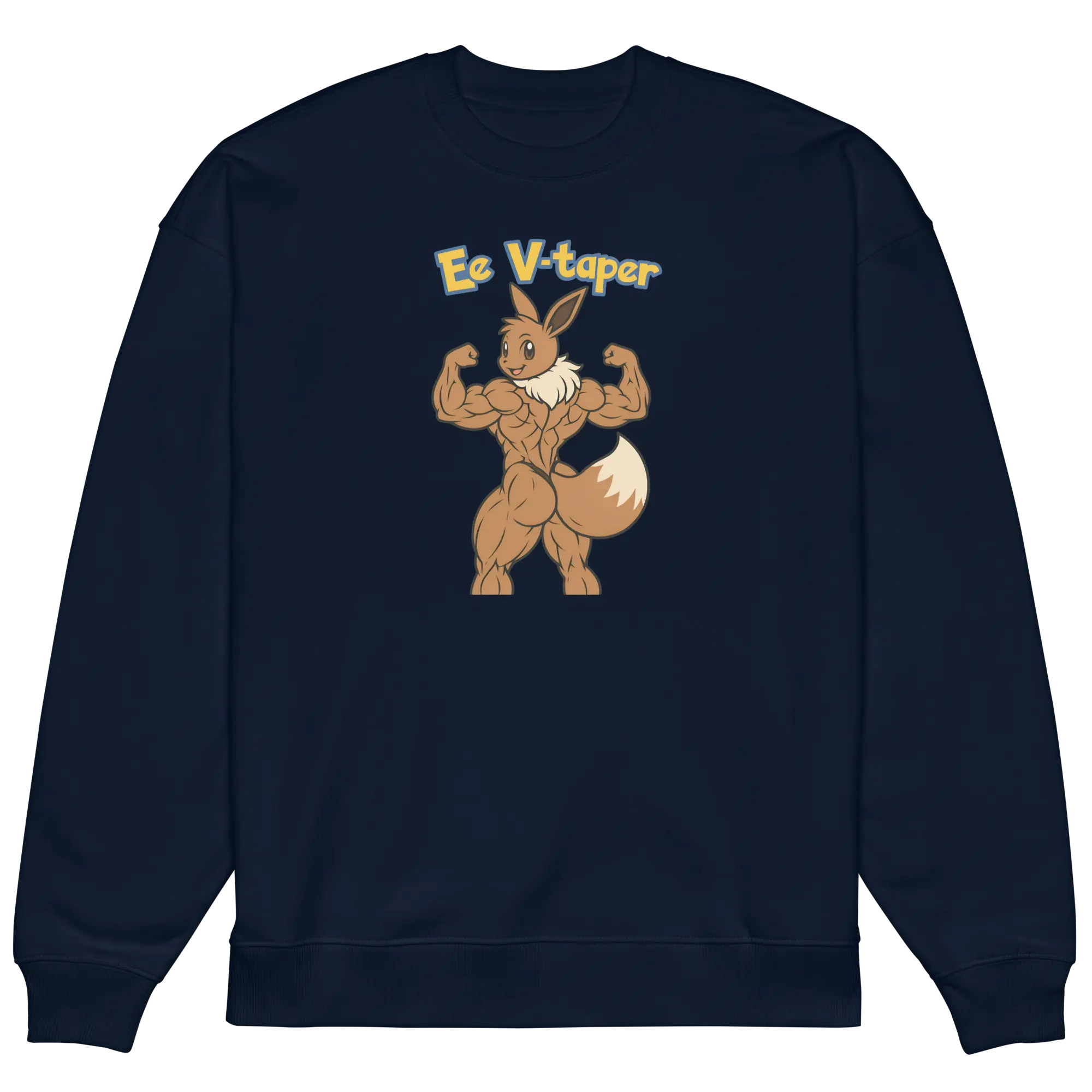 Ee V-taper unisex organic oversized sweatshirt