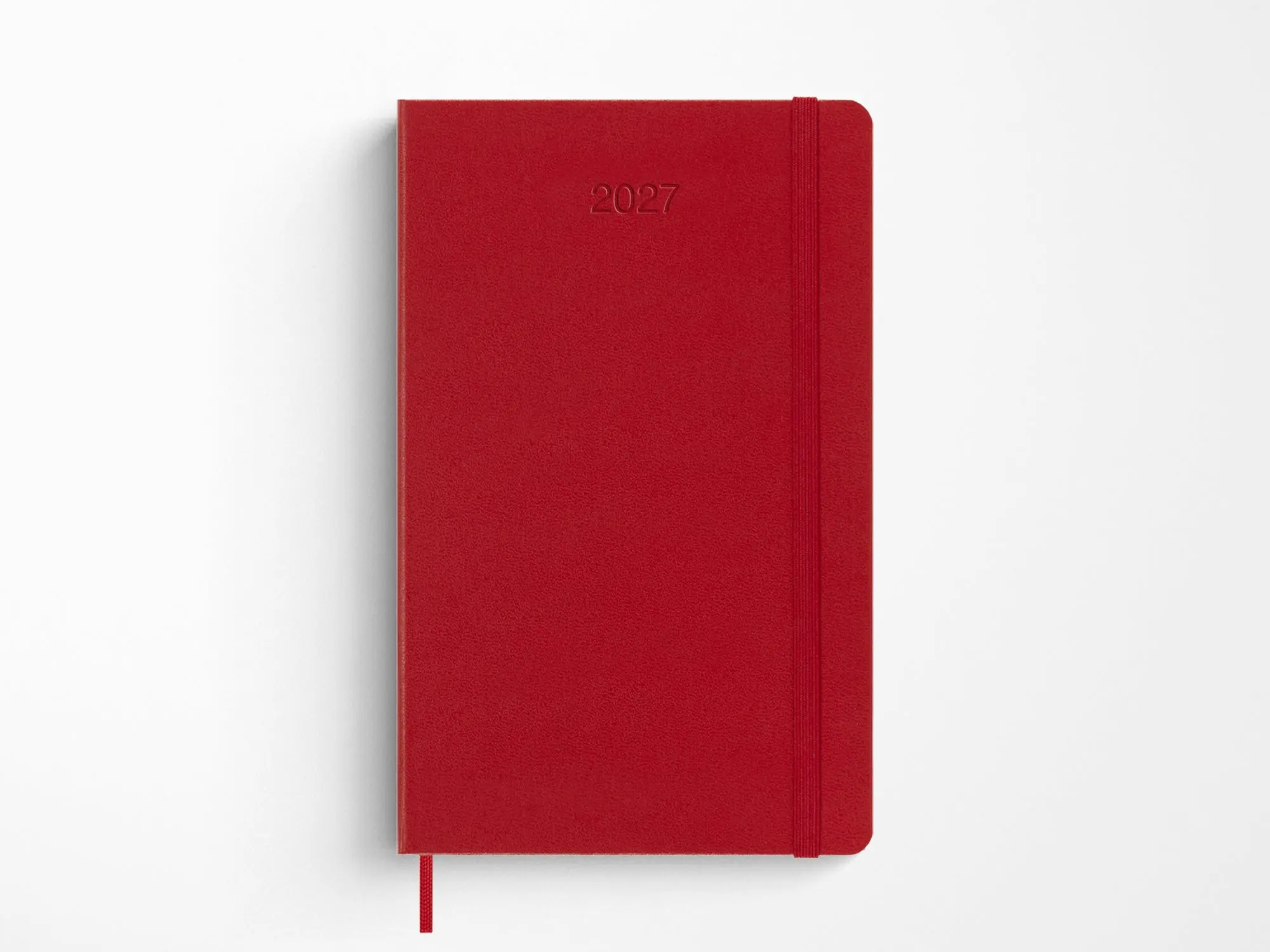 Moleskine 2027 Weekly Planner - Scarlet Red Hardcover