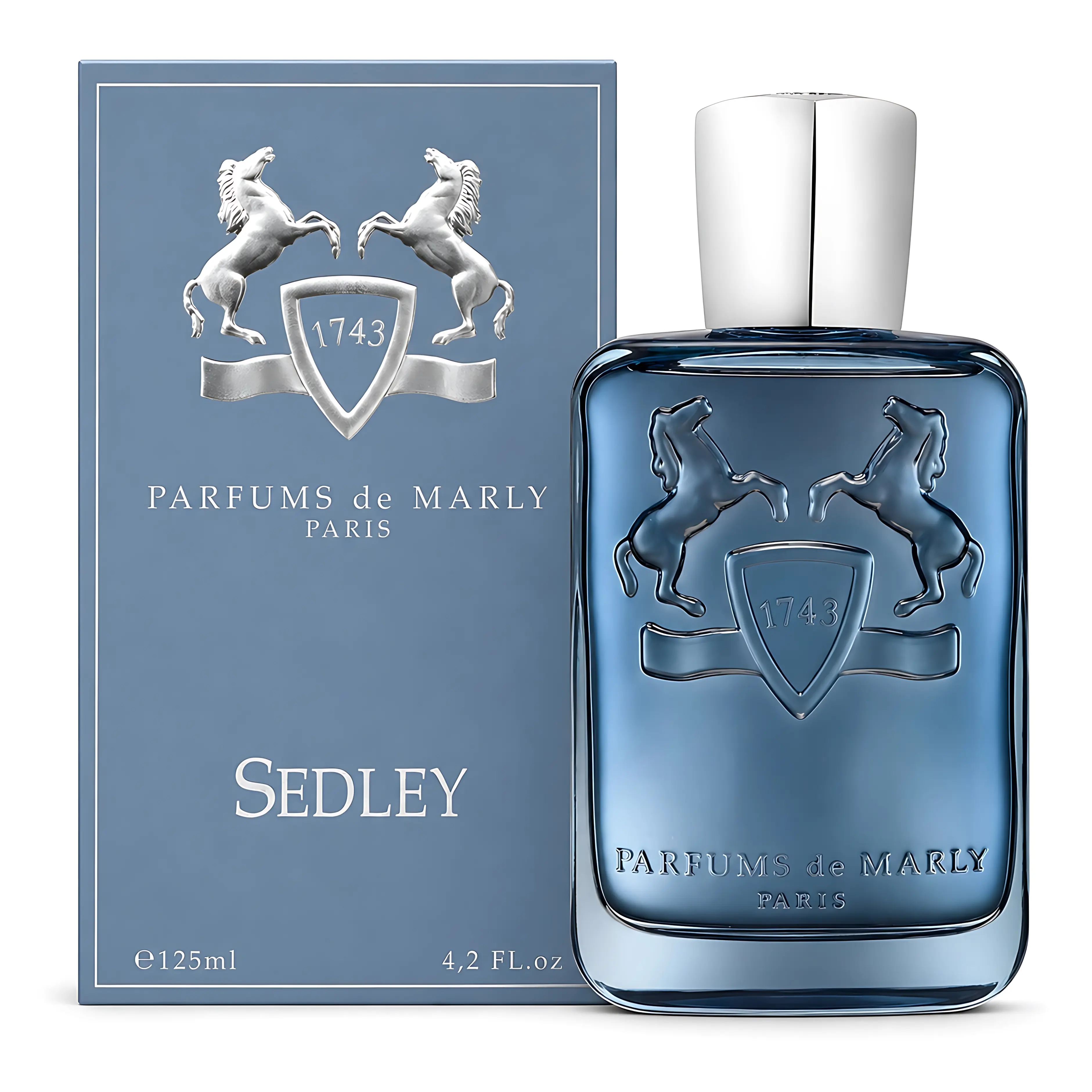 de Marly Sedley for Men 4.2 Ounce, Fresh Citrusy aromatic Woody