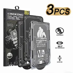 3 Pack iPhone Screen Protector, Compatible with iPhone Air 17 Pro Max /16/16e/15/14/13 Plus , Tempered Glass Film, Anti-Scratch & Shockproof Design, Accessories