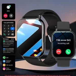 Sports Pedometer Smartwatch Smart Bracelet, Wireless Connection & Answer/Make Call, Pedometer Fitness Tracker, Steps/Calories Counter, Multiple Sports Modes for Outdoor Sports, Sedentary Reminder & Message Push