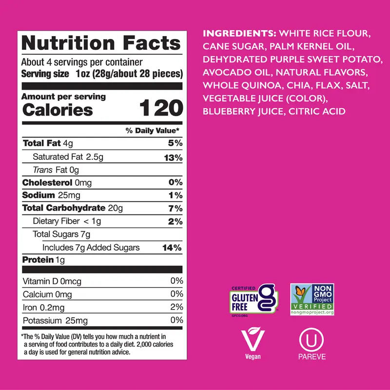 6 Pack - Drizzilicious Very Berry Sweet Mini Rice Cakes 4 oz