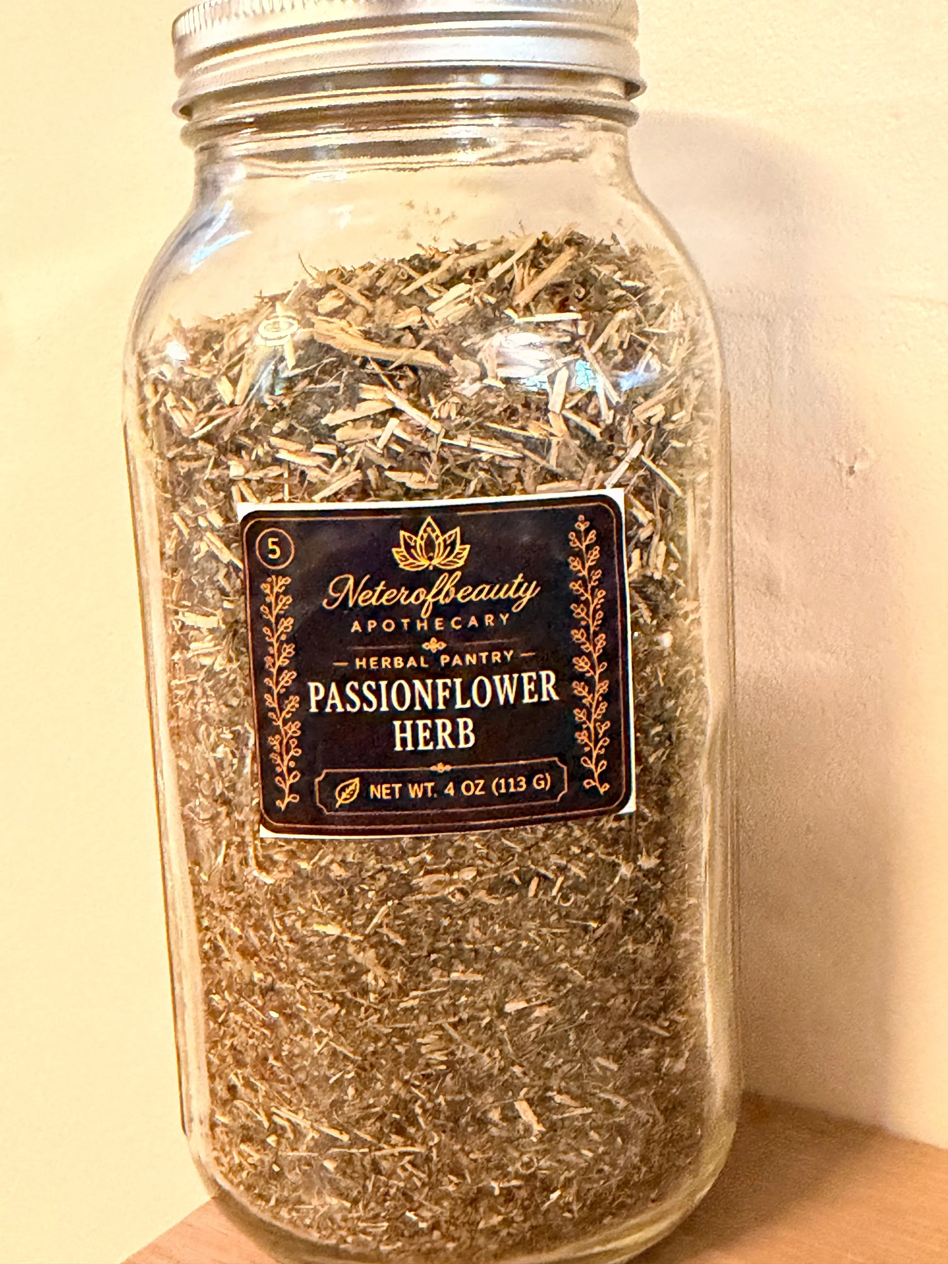 Dried Passionflower Herb (natural Botanical)