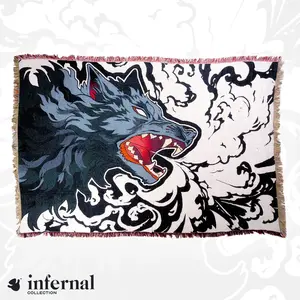 The Hound’s Shroud Woven Blanket