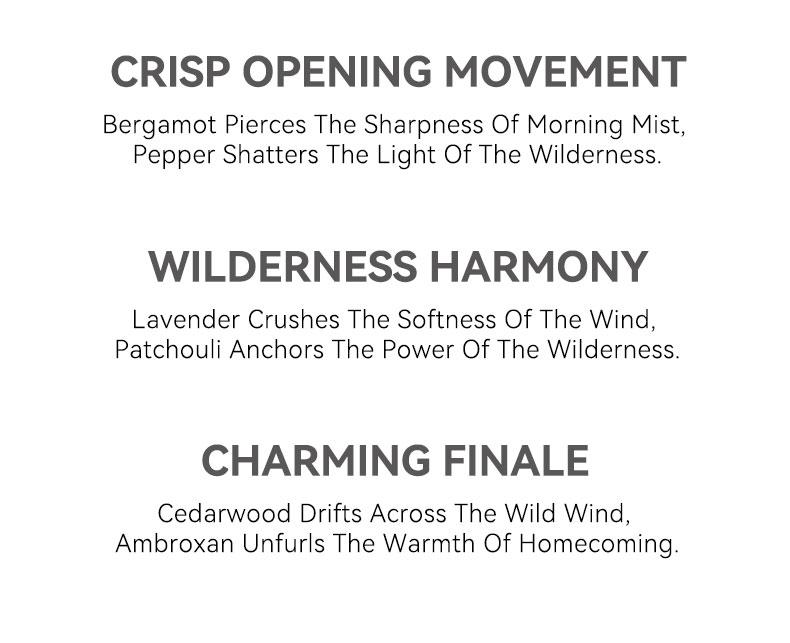 GUMOON explore boundlesswilderness fragrance 50ml ocean fresh scent premium aromatic woody fragrance with bergamot coconut amber for him & her bold arabian perfume luxurious gift