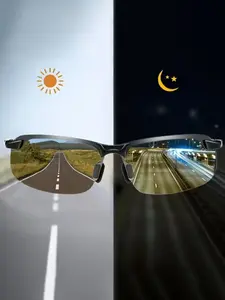Light-Changing Sport Driving Glasses Set of 10, Casual Style for Day and Night Driving, Comfortable Daily Accessory