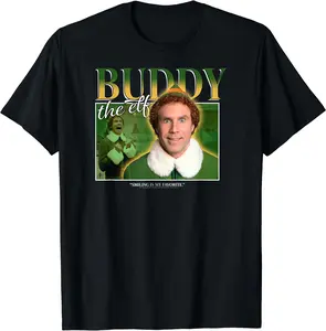 Elf 90'S Style Buddy The Elf T-Shirt