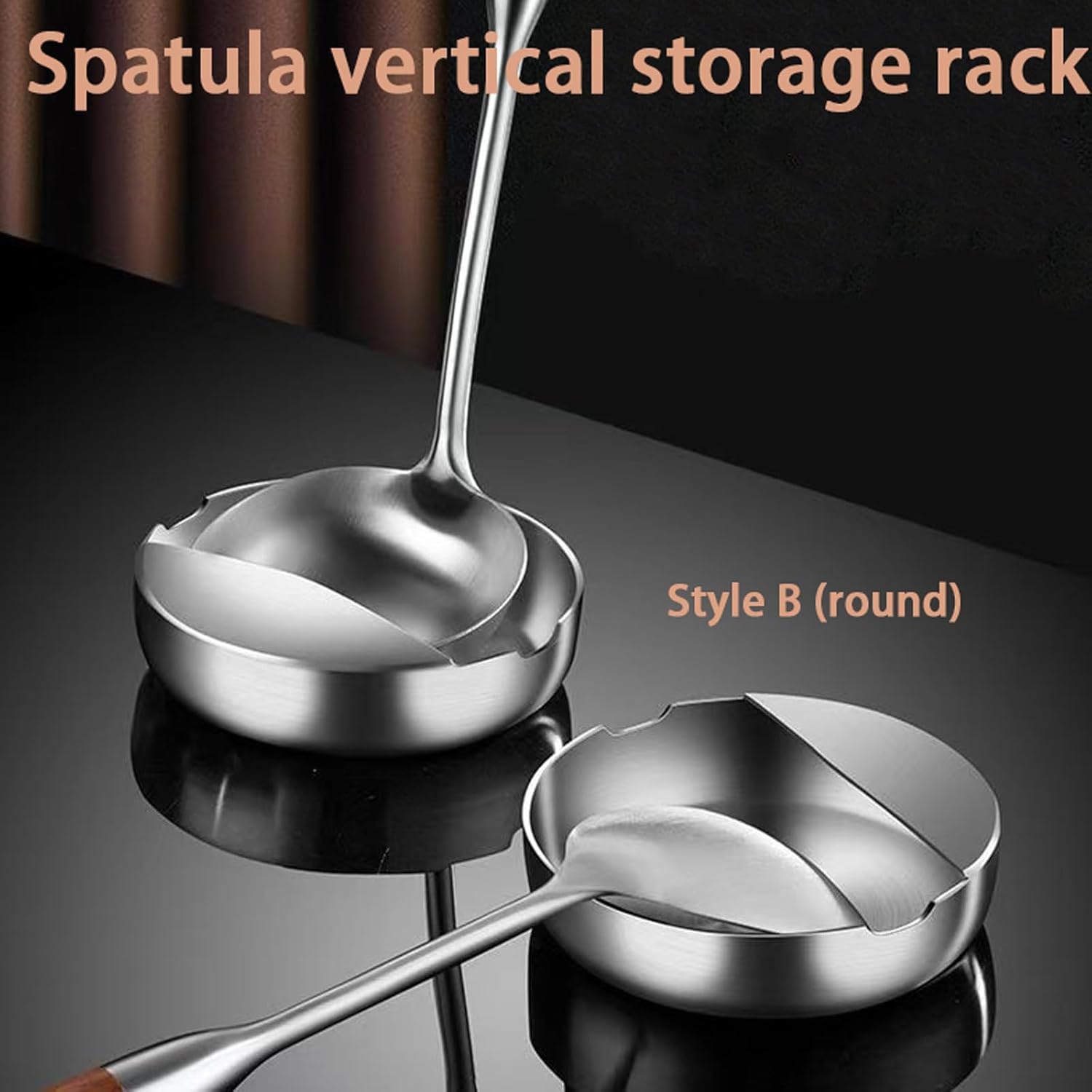 3 PCS Stainless Steel Spoon Rest & Multipurpose Kitchen Utensil Holder, Soup Ladle Tray, Tabletop Organizer for Cooking, Serving Snacks, Fruits, Sauce, Soup, Home