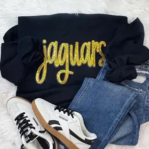 Jaguars Gold Sequin Patch