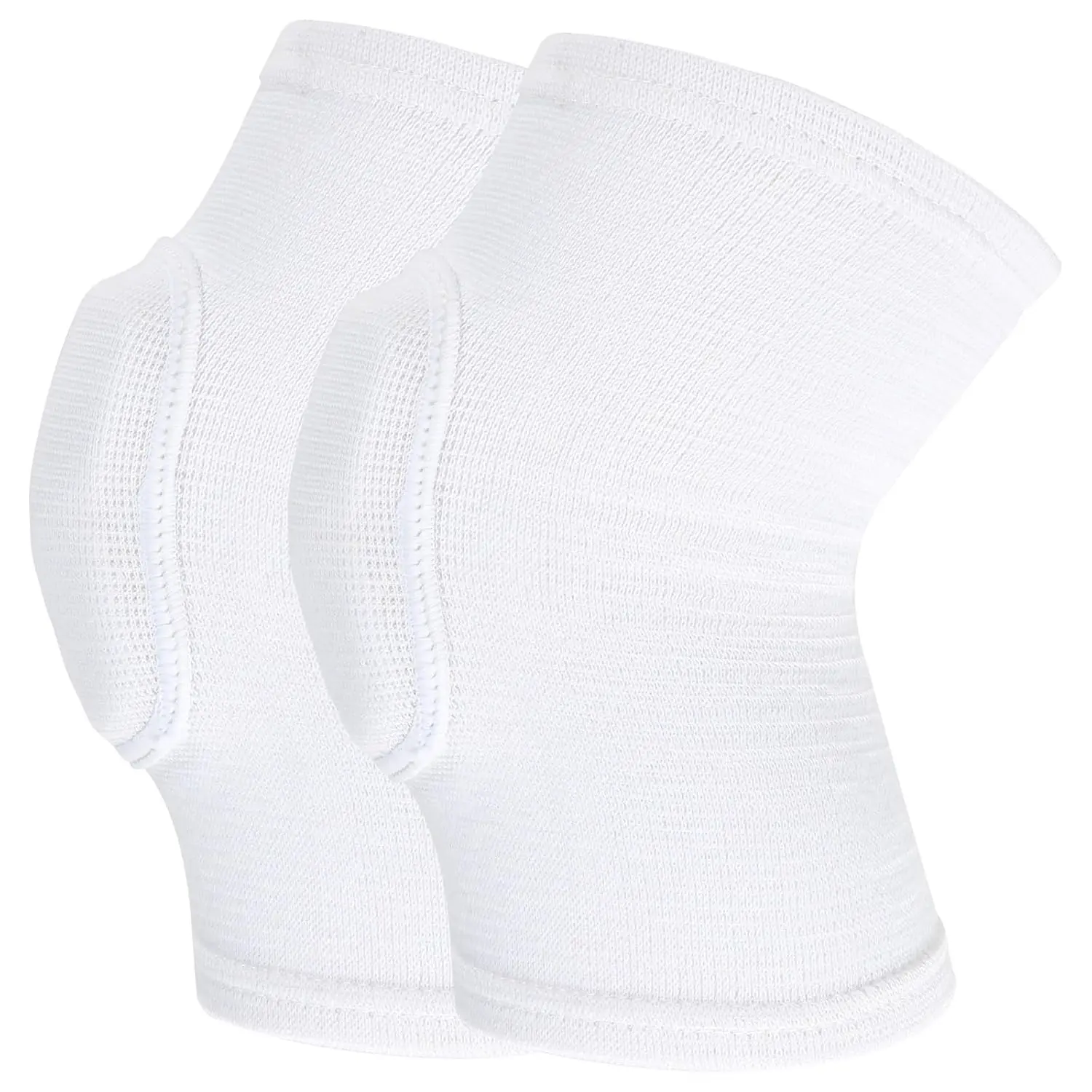 Brace Pads Elbow Protector, 1 Pair Arm Brace Support Fitness Arm Knee Protector, Breathable Anti-Collision Sponge Elbow Protection Pads for Basketball Football Tandem Elbow Pads Volleyball White HahZen SPORT