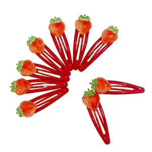 20 Pcs Strawberry Hair Clips, Cute Hair Clips, Cute Strawberry Hair Accessories, Hair Barrettes for Girls Women Kids