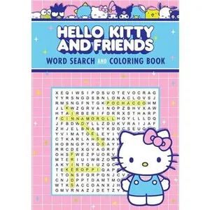 Hello Kitty and Friends Word Search and Coloring Book -- Editors of Thunder Bay Press, Paperback