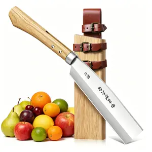 Dream Reach Bone Cleaver Knife, Cleaver Heavy Duty Bone Cutting with Wooden Handle, Knife for Home Kitchen