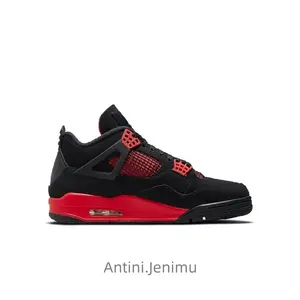 Retro 'Red Thunder' New Lace Up Men's Breathable Outdoor Sneakers Casual Running Shoes