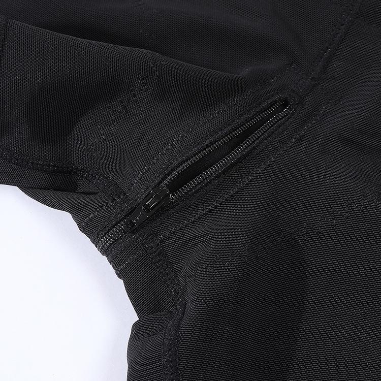 Women’s Fajas Colombianas shapewear  Tummy Control Butt Lifter Shaper with Zipper Crotch detachable shoulder strap Womenswear