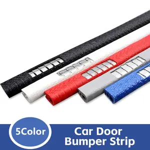 Universal Car Door Edge Protector Strip, Automotive Accessories, 5m/196inch & 10m/393inch Stainless Steel Anti-Scratch Collision Decoration