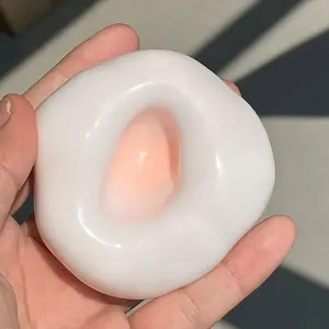 3pcs Office Stress Relief Squeeze Ball Set, Crunchy Sand Texture, Creative Desk Fidget Toy, DIY Relaxation Kit for Work & Study (Air Pump Not Included)