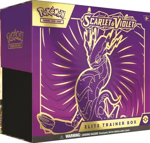Pokémon Scarlet & Violet Elite Trainer Box - Official TCG Trading Card Game Set for Collectors and Trainers