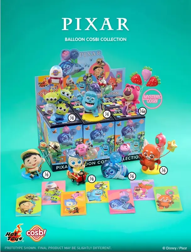 Hot Toys Cosbi Disney Pixar Balloon Collection Figure Blind Box Hot Toys Cosbi Disney Pixar Balloon Collection Figure Blind Box