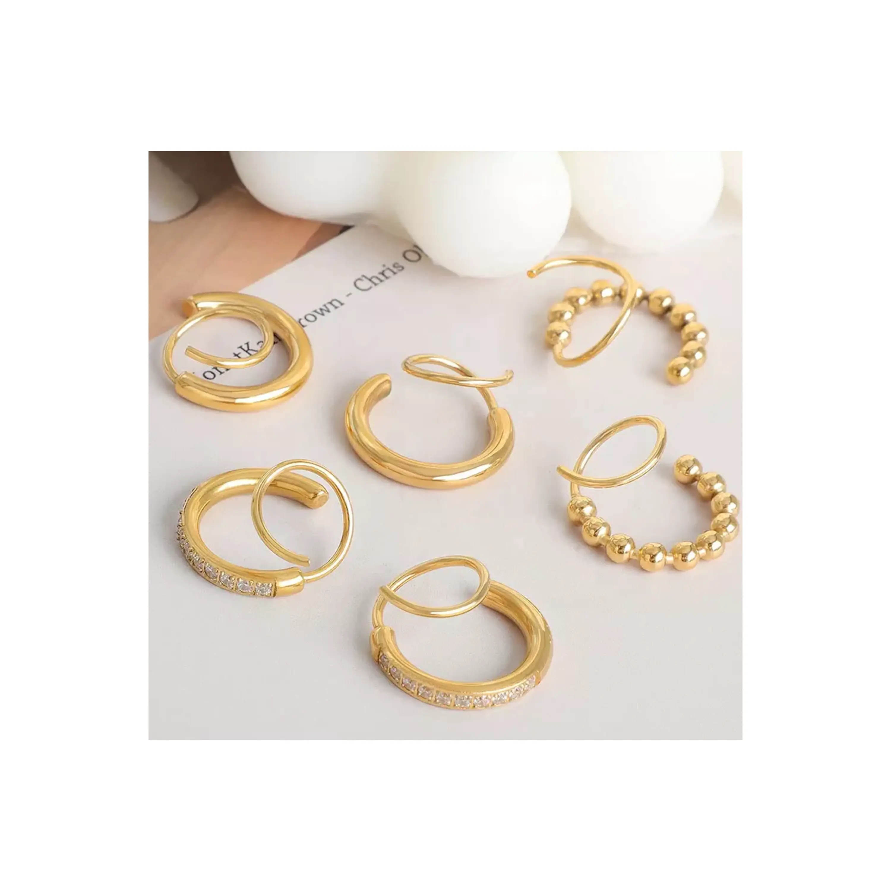 Special Event Double Twist Earrings