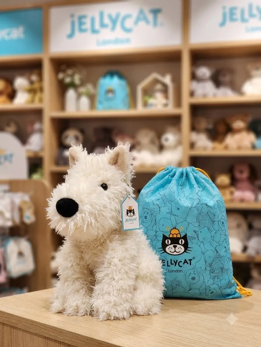 Jellycat Munro Scottie Dog Official Plush | 100% Authentic | US Ready to Ship | Free Official Jellycat Bag