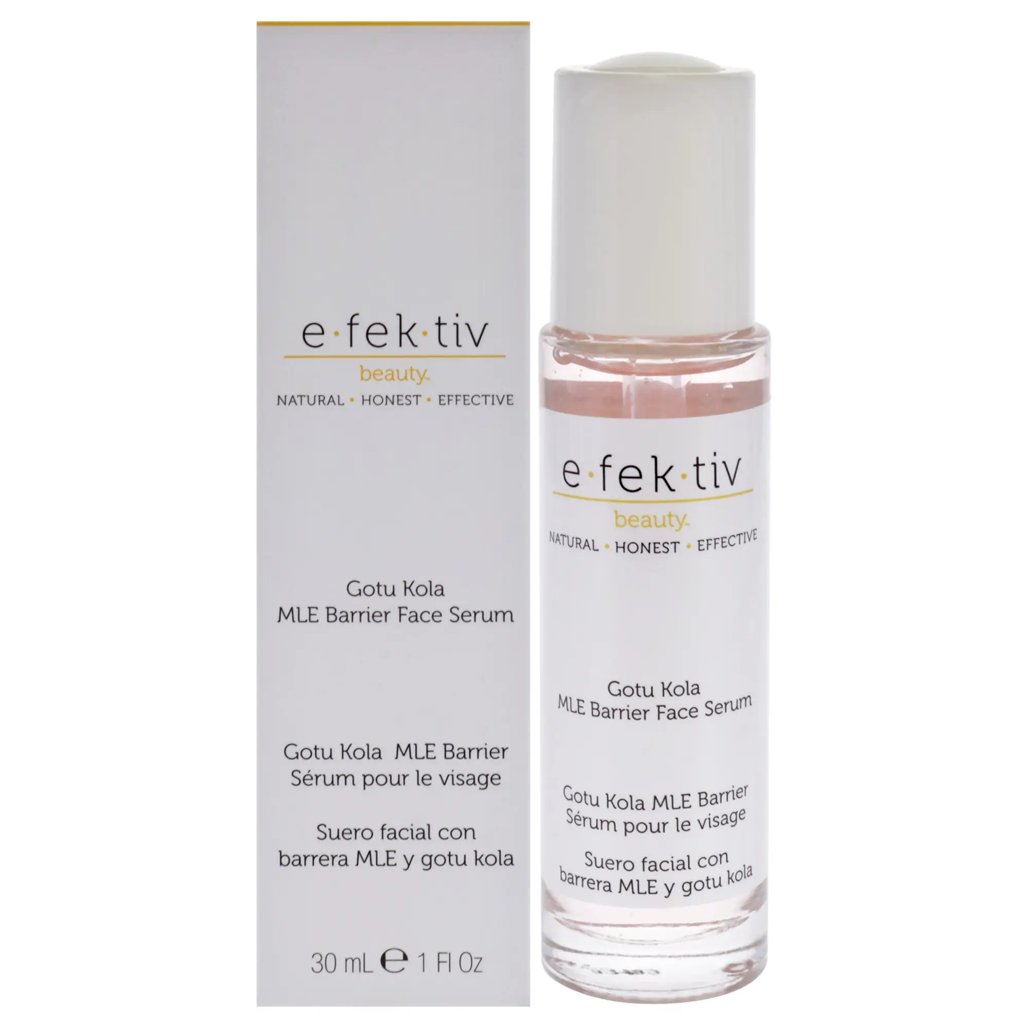 Gotu Kola Plus Ceramide 3 MLE Barrier Face Serum by e.fek.tiv for Unisex - 1 oz Serum