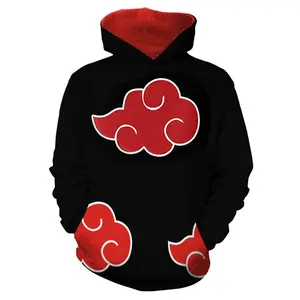 Anime Naruto 3d Print Hoodies Casual Sweatshirt Hooded Pullover Jumper Tops Coat With Pockets Gift For Kids Boys Girls Menswear Soft Polyester Simple