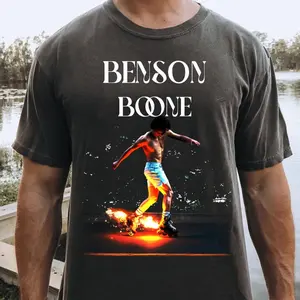Benson Boone Vintage Shirt, Benson Boone Tour Merch Tee, Retro Concert Graphic T-Shirt, Soft Cotton Unisex Shirt for Men & Women, Album Fan Gift