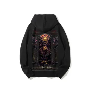 Elden Ring Frenzied Flame Hoodie Cotton Pullover Heavyweight Streetwear Unisex Casual Daily Fan Essential Vintage Style