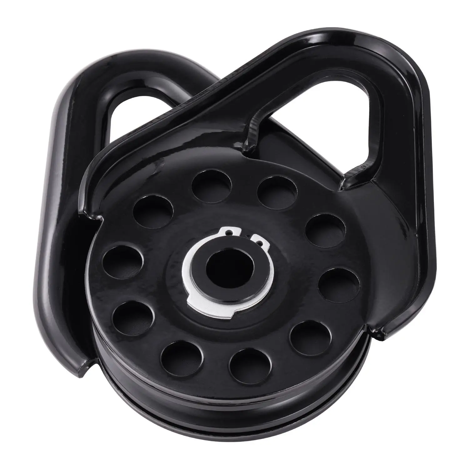 VEVOR 14.5 Ton Snatch Block for Winch Recovery,  Heavy Duty 32,000 lbs Break Strength, Work with 3/8 inch Rope, Compact Offroad Recovery Accessory for Towing & Recovery on Truck, Tractor, ATV & UTV