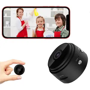 Mini Camera Hidden Camera, 1080P HD WiFi, Portable Nanny Cam Home Security Surveillance Baby Monitor, Outdoor/Indoor for Pets
